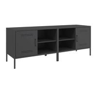 (black, 2 pcs) vidaXL TV Cabinet TV Stand TV Unit Entertainment Centre Media Unit Pink Steel