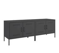(black, 2 pcs) vidaXL TV Cabinets TV Stand TV Unit Entertainment Centre 2 pcs Pink Steel