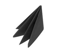 Black 2 Ply 8-Fold Dinner Napkin 40cm (1 x 2000)