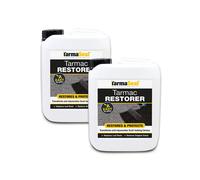 (Black, 2 x 5 Litre) SmartSeal TARMASEAL Tarmac Restorer - Superior in Performance to Tarmac Paint For Driveways - EASY to apply Tarmac Restorer For Driveways