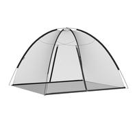 (black, 200 x 180 x 135 cm) vidaXL Mosquito Net Mongolia with Doors Mosquito Mesh Bug Netting 220 Mesh