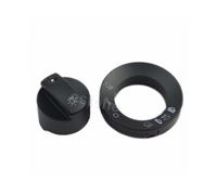 (Black) 2023 New High quality Headlight Fog Light Switch Repair Kit Cover Cap