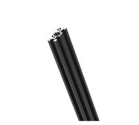 Black 2040 V-Slot Aluminum Extrusion Rail 100-1000mm for DIY CNC & 3D Printer Frame 1pc