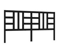 (black, 206 x 4 x 100 cm) vidaXL Bed Headboard Home Bedroom Decorative Bed Header Panel Solid Wood Pine