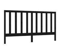 (black, 206 x 4 x 100 cm) vidaXL Solid Wood Pine Bed Headboard Home Wooden Furniture Multi Colours/Sizes