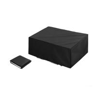 Black 210d Oxford Pool Cleaner Cover For Automatic Robot With Rainproof And Dust Proof Protection For Outdoor Garden Storage 50x45x30 Cm