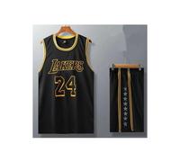 (Black 24#, 130cm) Lakers Kobe Bryant adult and children's jersey set