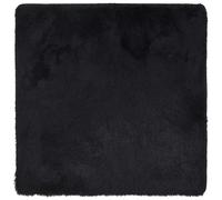 (black, 240 x 240 cm/square) vidaXL Shaggy Rug High Pile NAVARRA Dusty Pink 200x200 cm Polyester Area Rug