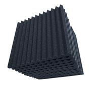(Black, 24pcs) 12/24pcs Acoustic Panels Studio Acoustic Foam Sound Foam Sound Proofing