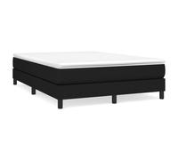 vidaXL Box Spring Bed Frame Black Double Fabric (UK/IE/FI/NO only)