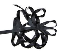 Black 25mm Satin Ribbon Double Sided Berisfords 3501 (3 Meters)