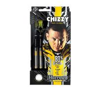 Dave Chisnall 80% Tungsten Steel Tip Darts by Harrows - 21 22 23 24 25 or 26g