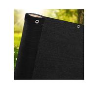 (Black, 2m x 10m) 220gsm Garden Privacy Screen Netting Fence Balcony Pergola Shade Windbreak Net