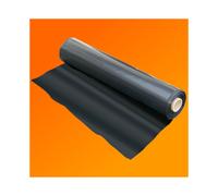 (Black, 2M X 20M) Clear & Black 500G Polythene Plastic Sheeting 2M & 4M Widths Various Lengths
