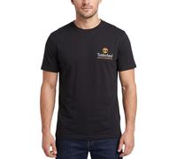 (Black, 2XL) Timberland Mens T Shirts Casual Summer Top