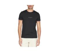 (Black, 2XL) Tommy Hilfiger 32584 Mens T Shirts Tipped Logo
