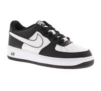(Black, 3.5 (Adults')) Nike Junior Childrens Trainers Air Force 1 Lv8 2 Lace Up black white UK Size