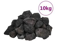 (black, 3-5 cm (10 kg)) vidaXL Volcanic Rocks Lava Accent Rocks Aquarium Volcanic Lava Stones Beads