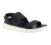 (Black, 3 (Adults')) Hush Puppies Selina Polyurethane Women's Black Sandals