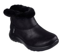 (Black, 3 (Adults')) Skechers On-the-GO Joy Cozy Dream Polyester Women's Black Winter Ankle Boots