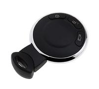 Black 3 Button Car Smart Control Remote Key Fob Case Shell Cover with Battery Casing Compatible with BMW Mini Cooper