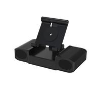 (Black) 3-in-1 Wireless bluetooth Speaker Long Battery Life Power Bank Phone Holder Dual Bass HIFI Stereo TF Card AUX-In Soundbar Home Theatre with Mic
