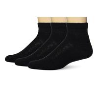 (Black (3 Pair), Large) Thorlos Unisex-adult Jmx Maximum Cushion Ankle Running Socks