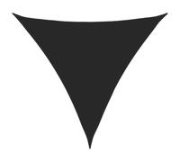 (black, 3 x 3 x 3 m) vidaXL Sunshade Sail Oxford Fabric Triangular Shade Sail Sunscreen Canopy