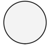 (black, 30 cm) vidaXL Wall Mirror Round Bathroom Vanity Make up Mirror Multi Colours/Sizes