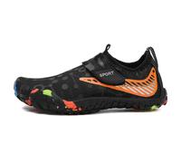 (black, 30) Unisex Anti-Slip Beach and Water Shoes for Swimming, Snorkeling, and River Tracing