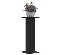 (black, 30 x 30 x 80 cm) vidaXL Plant Stands Garden Plant Pot Holder Flower Stand 2 pcs Engineered Wood