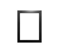(Black, 30"x20" (76.2 x 50.8cm)) MODERN BOX FRAMES WOOD FINISH PHOTO PICTURE POSTER FRAME LARGE MULTIPLE SIZES BLACK OAK WHITE