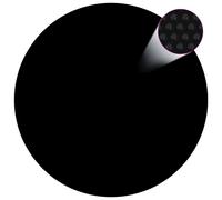 (black, 300 cm) vidaXL Pool Cover Floating PE Solar Pool Film Garden Pond Cover Protector