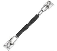 Black 304 Stainless Steel Door Security Chain With Thickened Design For High Strength Load Bearing On Hotel Doors And Fire Exits Safe Lock(500)