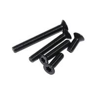 Black 304 Stainless Steel Torx Countersunk Screws M2-M8, 10 Pcs, M2x12mm