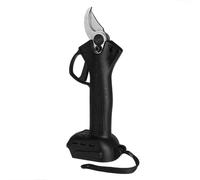 (Black) 30mm Cordless Electric Scissors Pruning Shears 4 Gear Adjustable Tree Branch Pruner