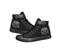 (black, 35) 2022 Unisex Stranger Things 4 High Tops Women Mens Ladies Canvas Shoes