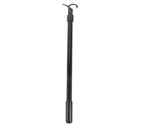 Black 35.7 - 60 cm Aluminium Alloy Window Lever Handle 2 Pieces Cordless Blinds Pull Rod Blind Rod with Hook Tilt Rod for Window Blind with Base