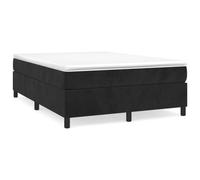 vidaXL Box Spring Bed Frame Black Double Velvet (UK/IE/FI/NO only)