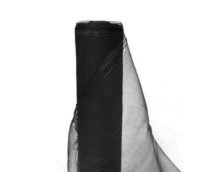 Black 35% Windbreak / 45% Shade Garden Allotment Cage Debris Netting Fence - 3m x 50m