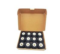 Black 36x16mm 36x32mm 36x36mm 36x40mm 36x35mm 40x40mm Hot Stamp Coder Ink Roll for 380 Coding Sealing Machine Tool DIY(48mm*55mm(25pcs))