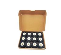 Black 36x16mm 36x32mm 36x36mm 36x40mm 36x35mm 40x40mm Hot Stamp Coder Ink Roll for 380 Coding Sealing Machine for Beginners DIY Use(36mm*12mm(36pcs))