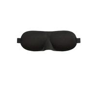 (Black) 3D Contoured Eye Mask for Sleeping, Luxury Blindfold Sleep Mask with Adjustable Strap, Soft & Comfortable Night Eye Mask for Men Women, Light Blocking