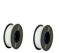 Black 3D Printing Filament, PLA+ 3D Printer Filament Bundle 1.75mm, Neatly Wound, Dimensional Accuracy +/- 0.02 mm, Fit Most FDM 3D Printers, 1kg per Spool (2.2lbs), 2Pack