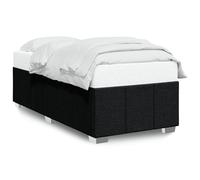 (black, 3ft single) vidaXL Bed Frame Bed Base Mattress Foundation Dark Grey Super King Fabric