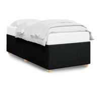 (black, 3ft single) vidaXL Bed Frame without Mattress Bed Base Bedstead Mattress Foundation Fabric