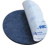 Black 3M EVA FOAM Self Adhesive Pads ~ 30mm, 50mm or 80mm diameter x 2mm thick ~ Sticky DOUBLE SIDED Tape Circles ~ 9448A (10, 80mm diameter)