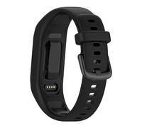 (Black) 3pcs Soft Silicone Bands For Garmin Vivosmart 5 Straps Replacement Sport Colourful Strap For Vivosmart 5 Wristbands
