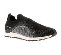 Hush Puppies Ennis MEMORY FOAM Trainer Womens - Black Textile - Size UK 4