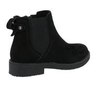 (Black, 4 (Adults')) Hush Puppies Maddy Wide Suede Women's Black Boots